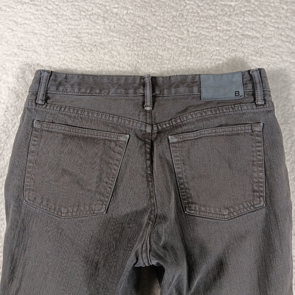 Bonobos Jeans Mens 34x32 (32x30) Gray Travel Jean Slim Straight Stretch - Picture 8 of 15